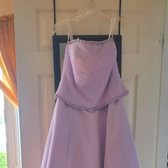 TIFFANY design beaeded bodice Prom ballgown - Picture 2 of 7